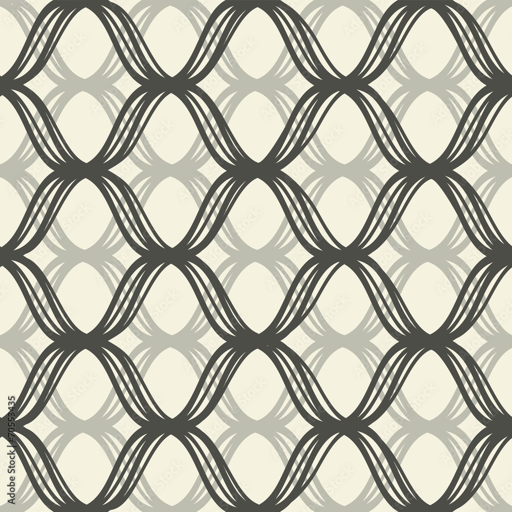 Naklejka premium Retro abstract seamless pattern