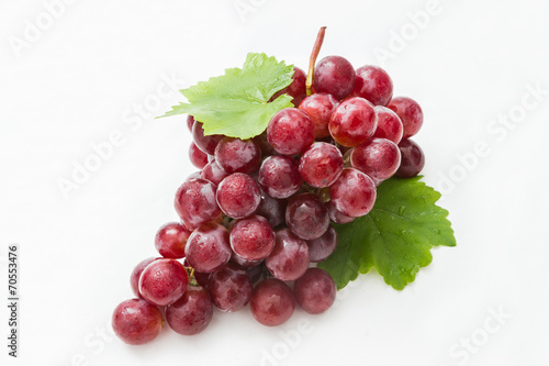 grape on a white background