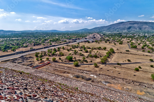 Teotihuacan, Aztec ruins, Mexico