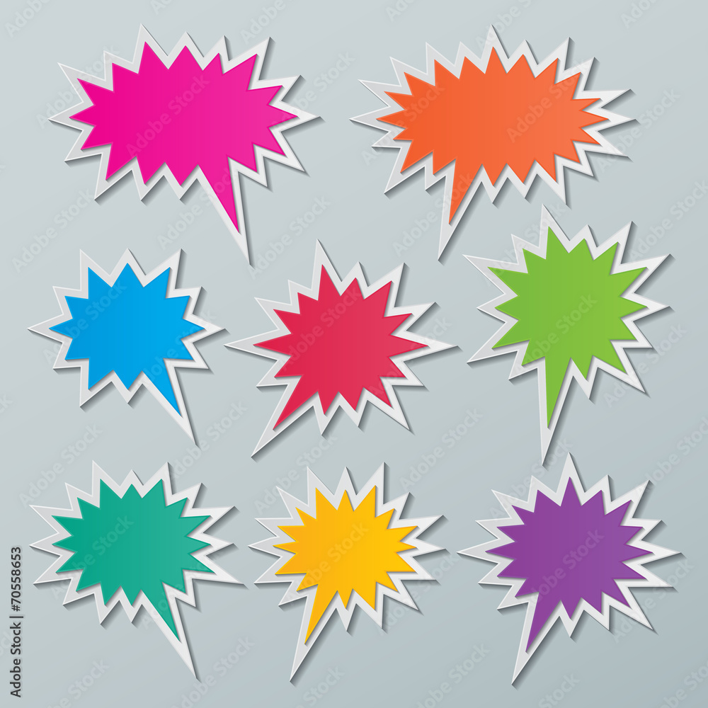 starburst speech bubbles starburst speech bubbles