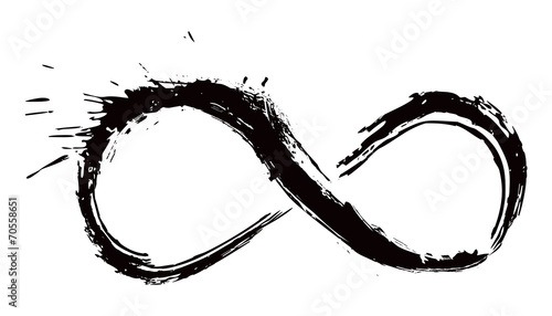 Gunge infinity symbol photo