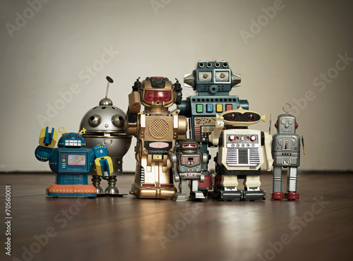 Roboter Familie