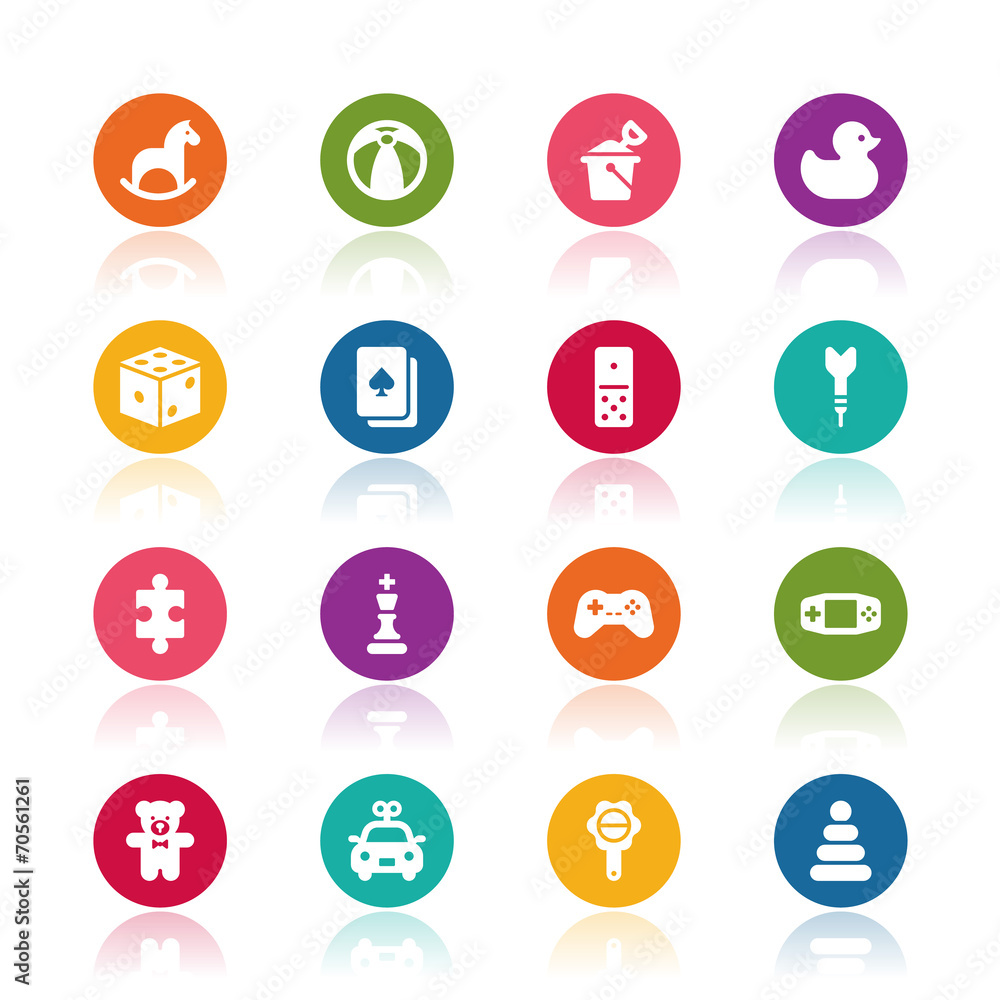 Toy icons Toy icons