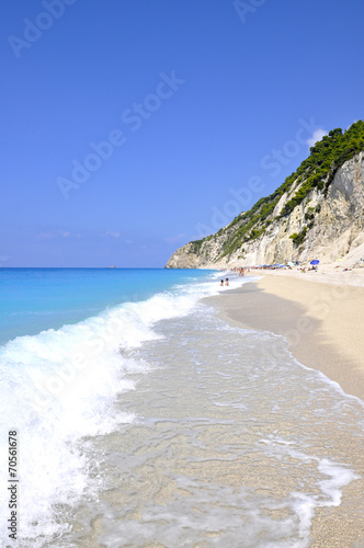Egremni beach at Lefkada