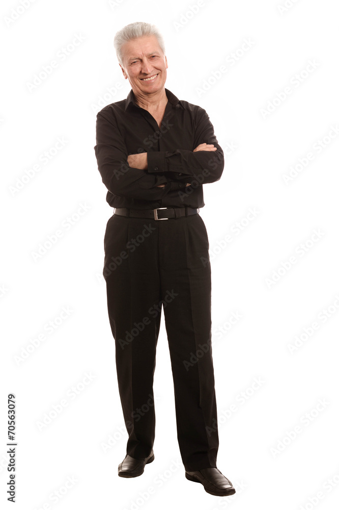 Portrait of a senior man Portrait of a senior man
