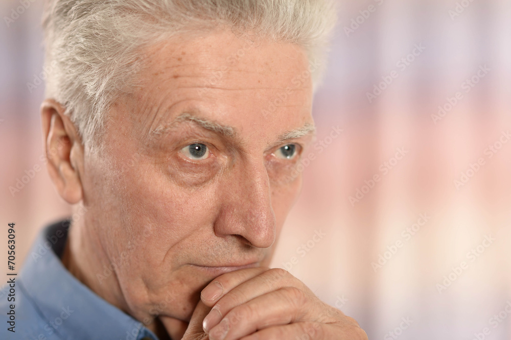 portrait of a senior man portrait of a senior man