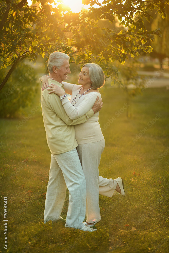 Fototapeta premium Happy Mature couple