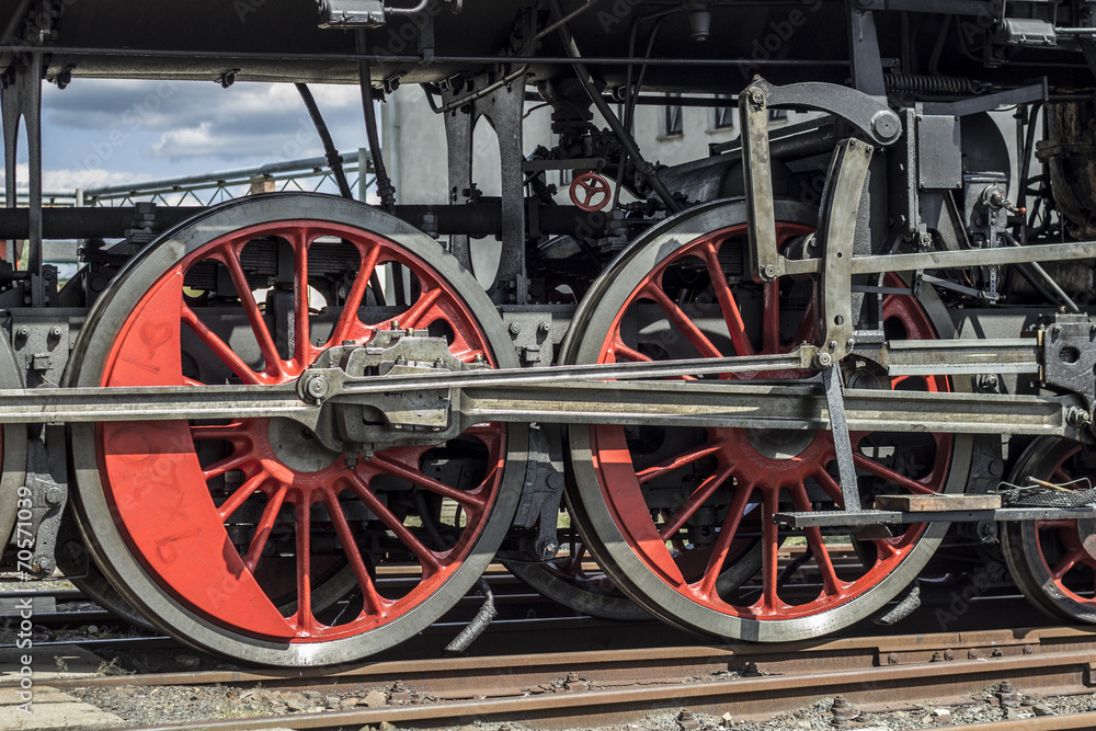 locomotive wheels