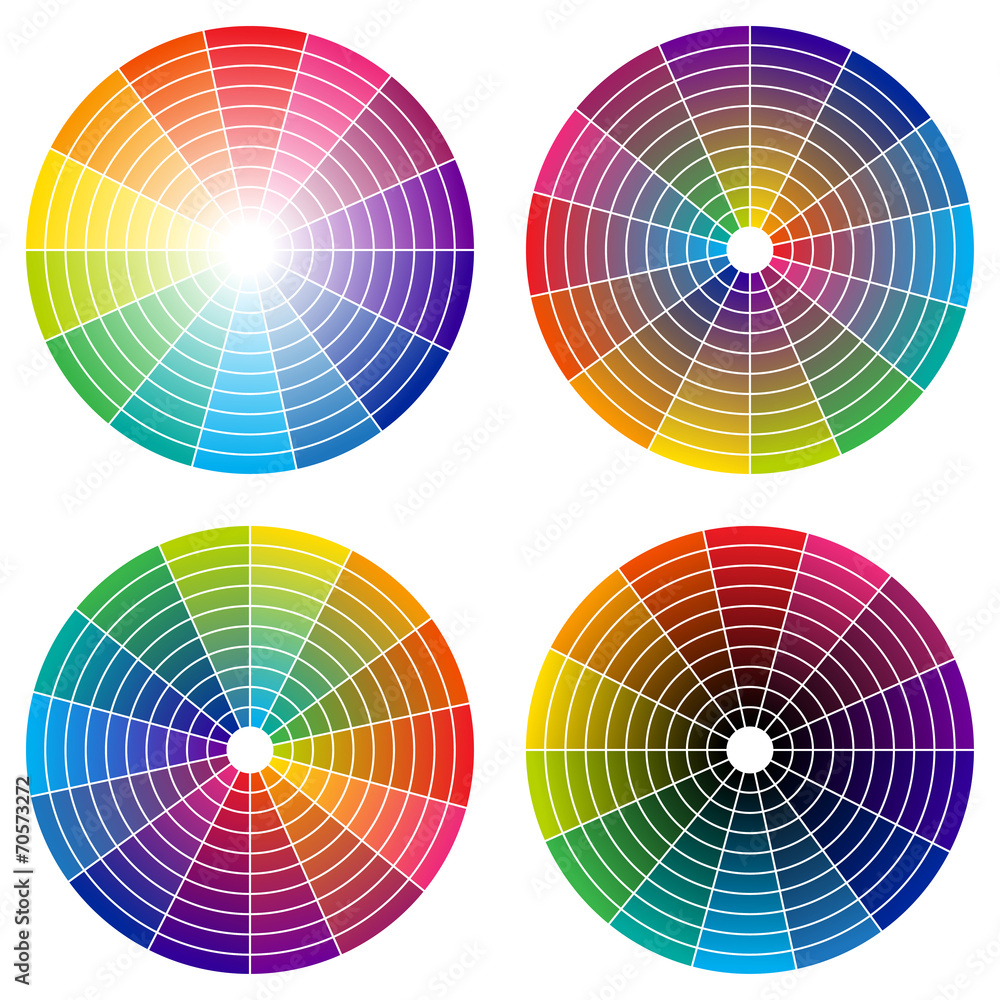 Obraz premium color wheel