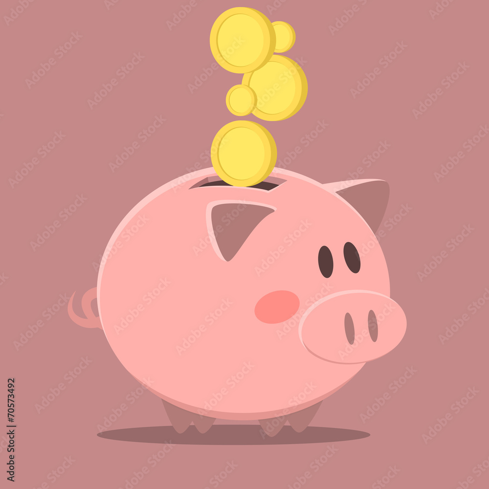 Fototapeta premium piggybank