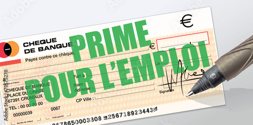 PPE, prime pour l'emploi