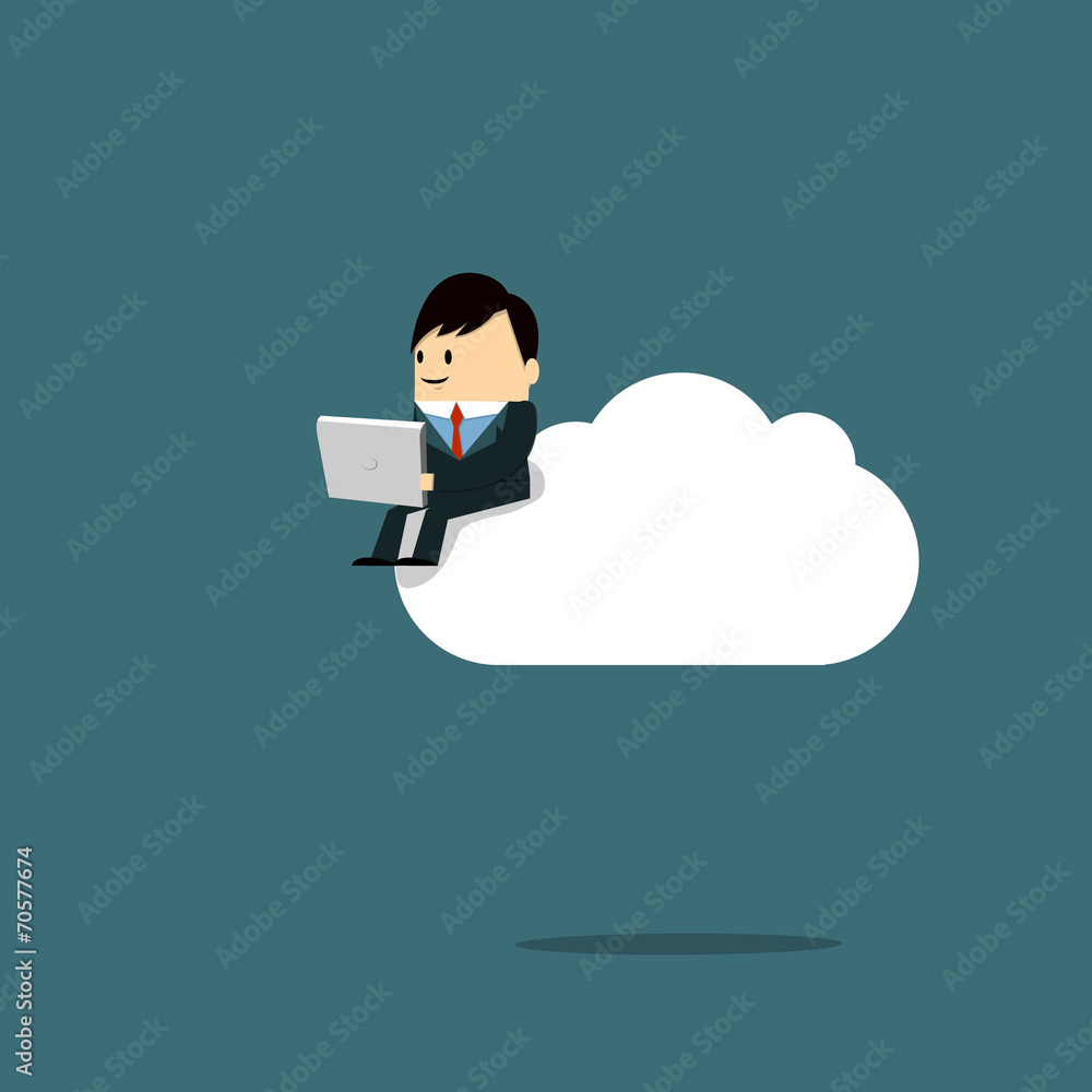 Cloud Business Concept Cloud Business Concept