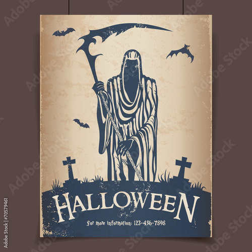 Halloween grim reaper