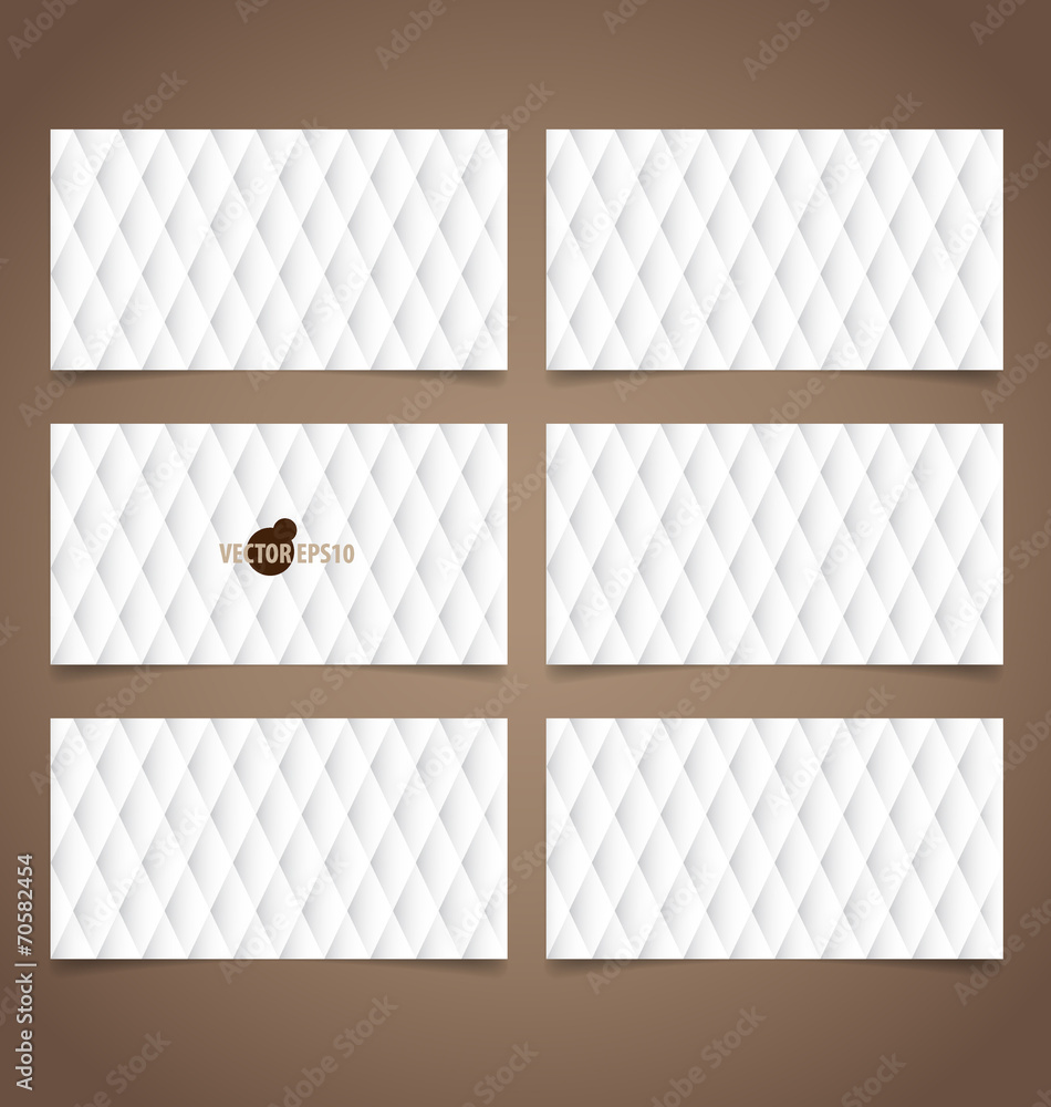 Obraz premium Note papers, ready for your message. Vector illustration.