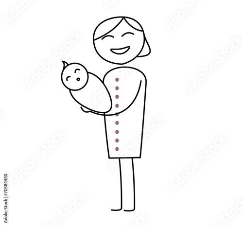 Mère et enfant