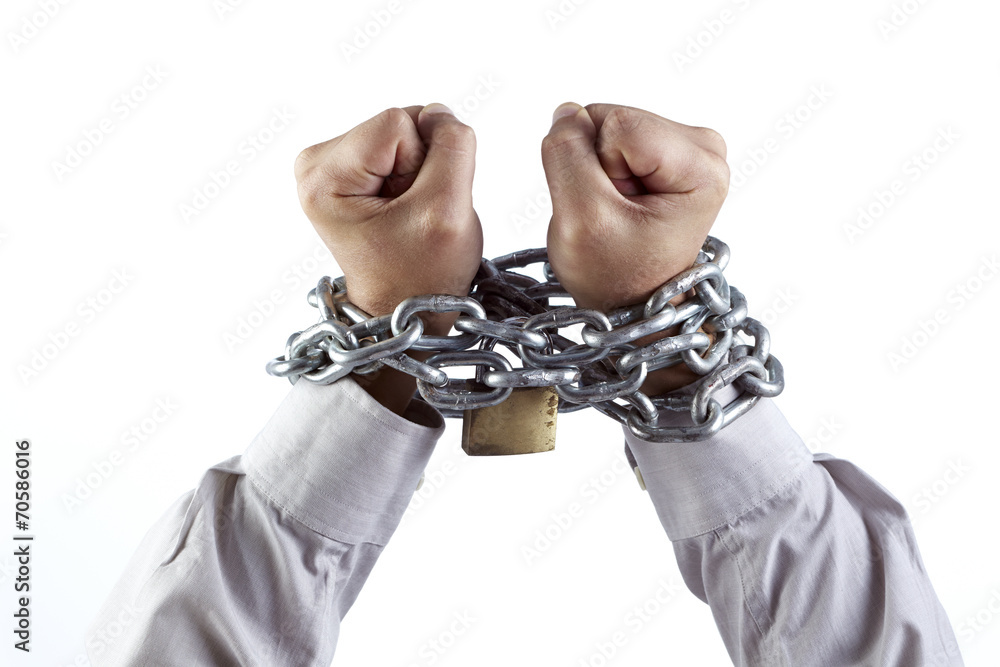 Chained fists