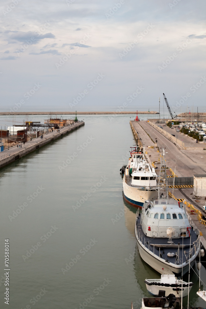 Naklejka premium porto canale
