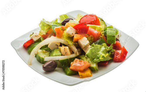 Delicous greek salad