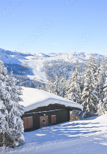 Ski resort Schladming . Austria © Nikolai Korzhov