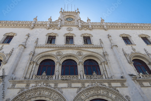 Rossio Railway Station in Lisbon, Portugal