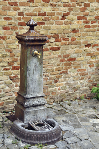 Quadro su tela Fontanella