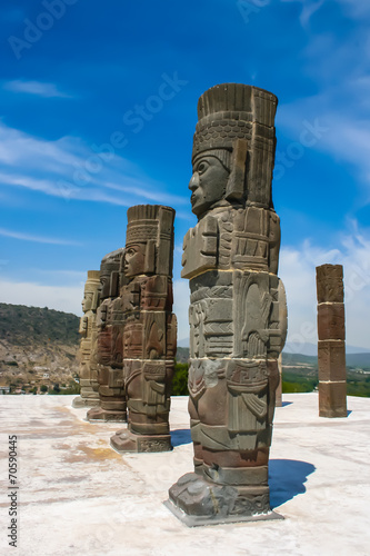 Toltec sculptures