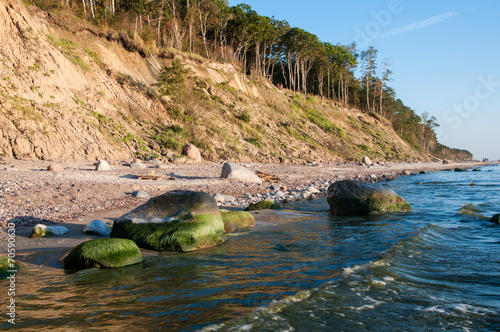 The shore of the Baltic sea
