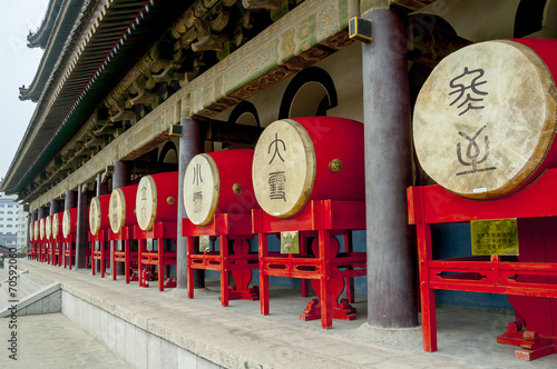 Drums in the Bell Tower in Xian