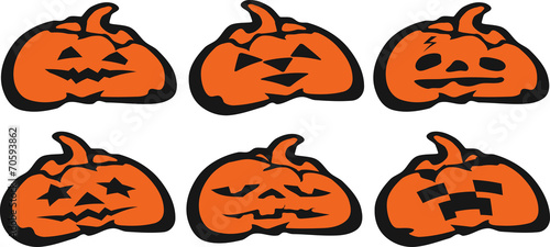 Pumpkin on Halloween