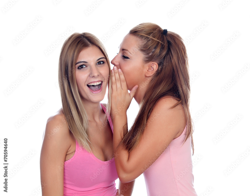 Good friends counting secrets Good friends counting secrets