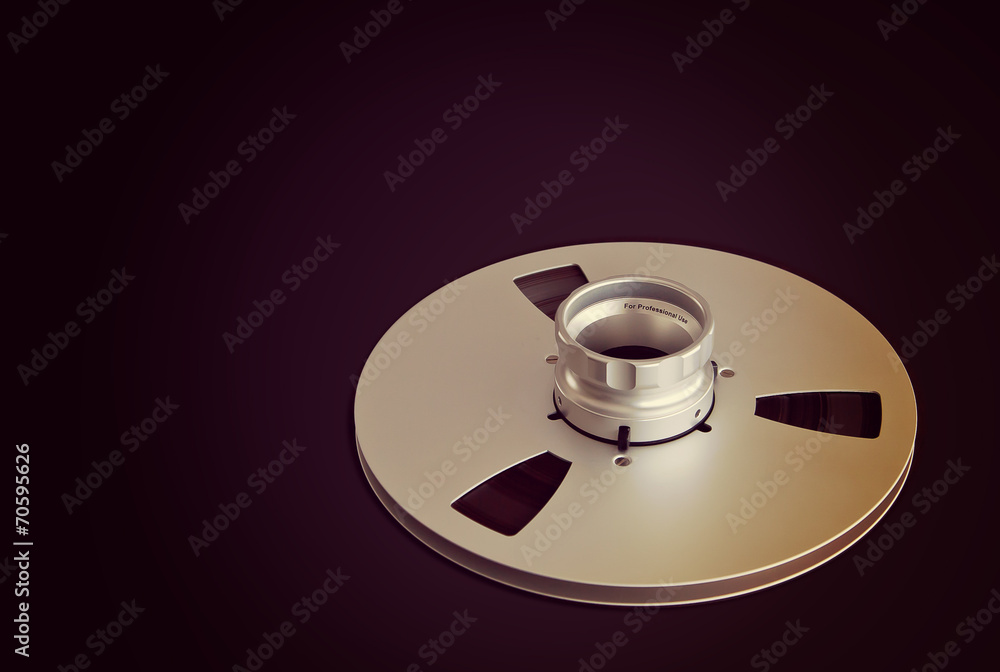 Open Metal Reels With Tape For Professional Sound Recording with Open Metal Reels With Tape For Professional Sound Recording with