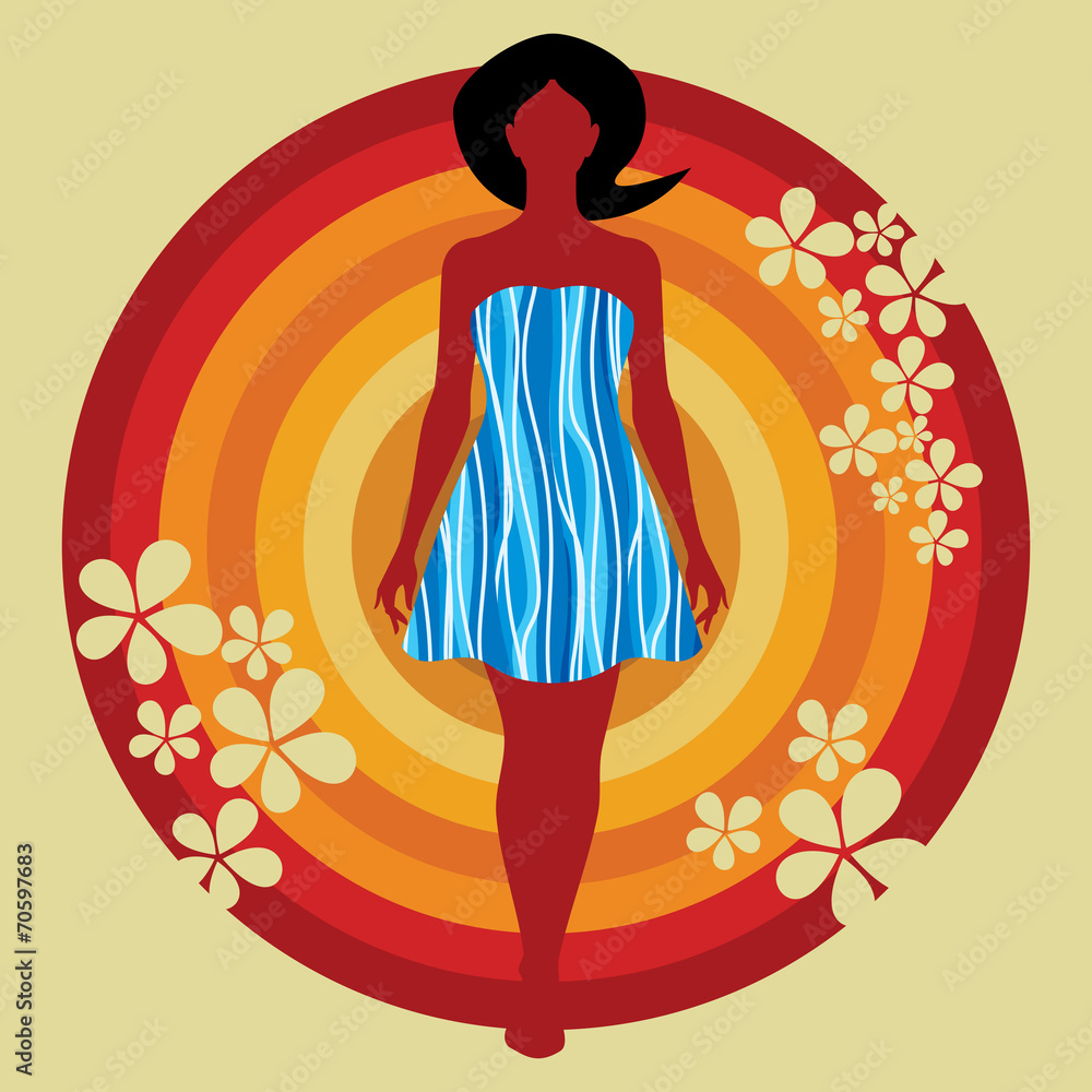 Obraz premium fashion women illustration