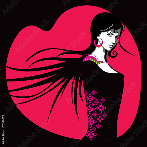 creative fashion beautiful women