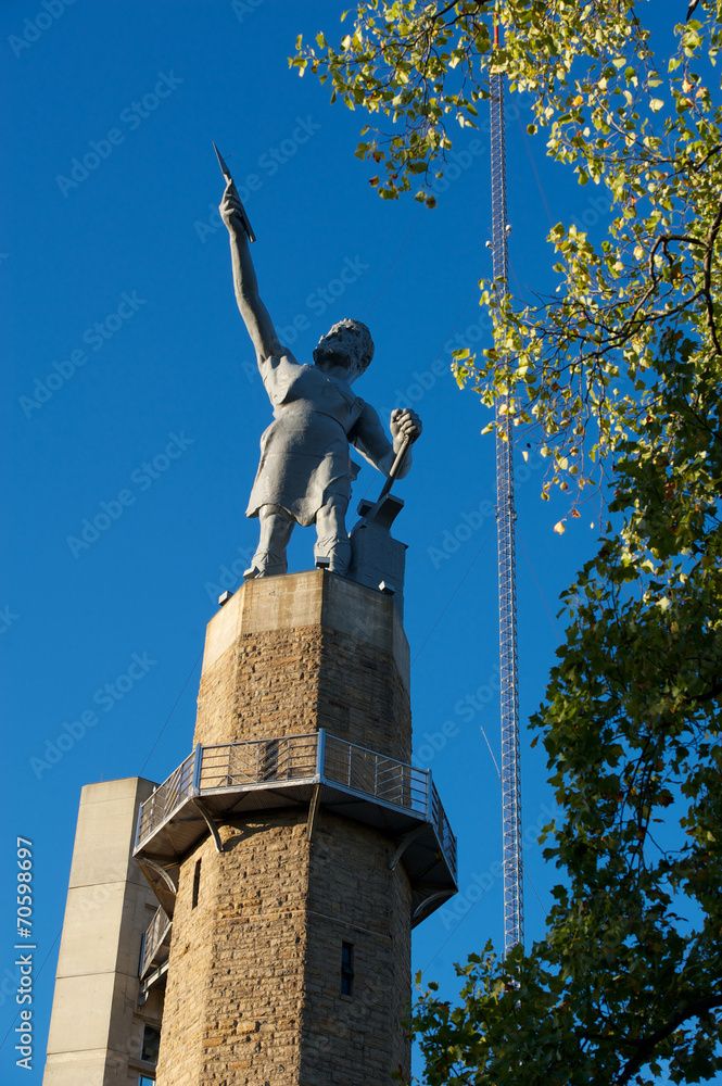 Vulcan Statue Stock Photo Adobe Stock
