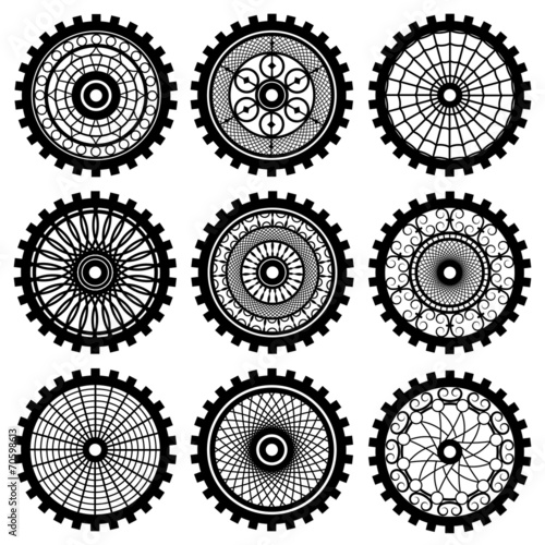 the gears