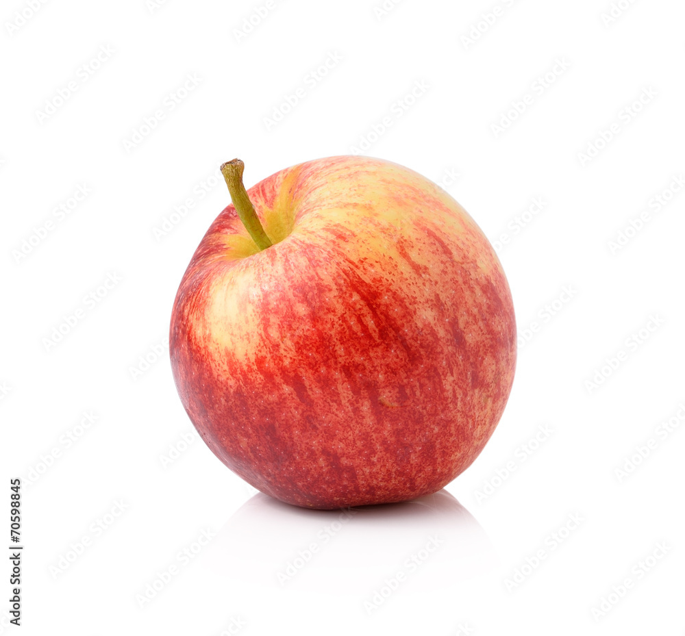 Red apple isolated on white background Red apple isolated on white background