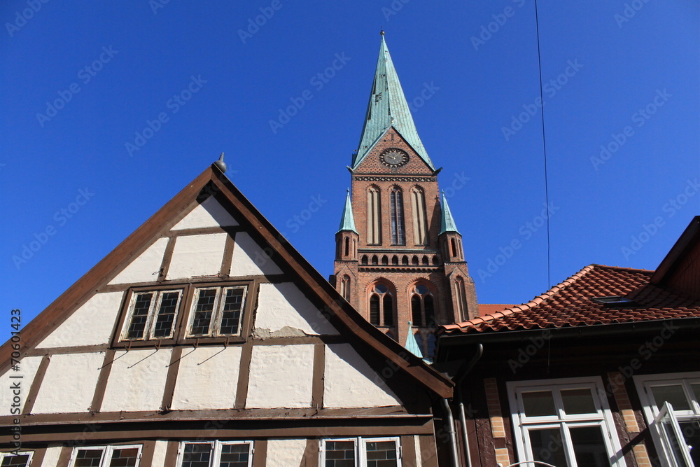 Schweriner Altstadt mit Dom Schweriner Altstadt mit Dom