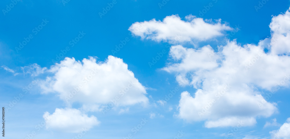 Fototapeta premium niebieskie niebo