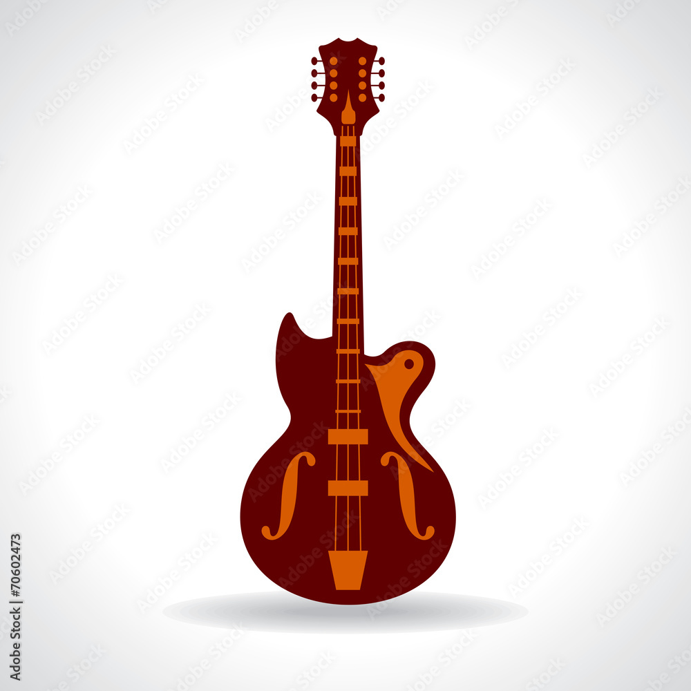 Naklejka premium musical background vector