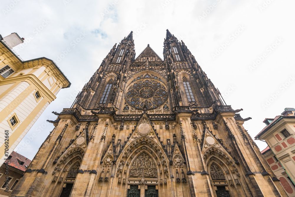 チェコ　聖ヴィート大聖堂　St. Vitus Cathedral　Prague