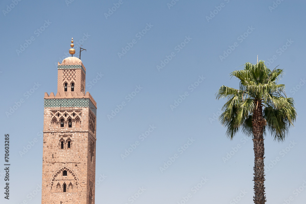 Koutoubia Mosque in Marrakesh