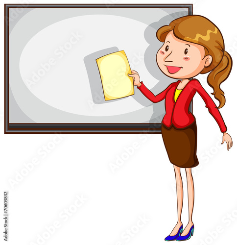A sketch of a simple teacher