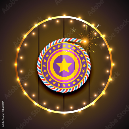 stylish design of diwali