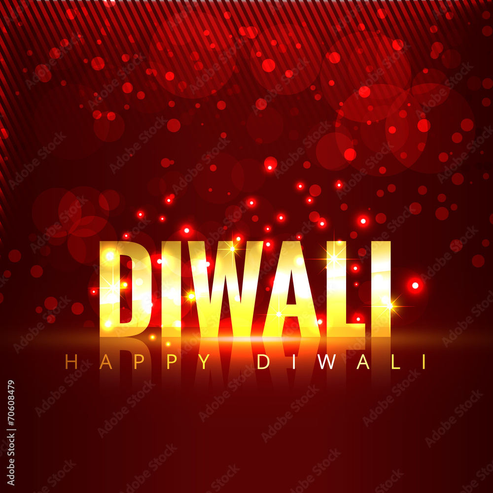 diwali text background