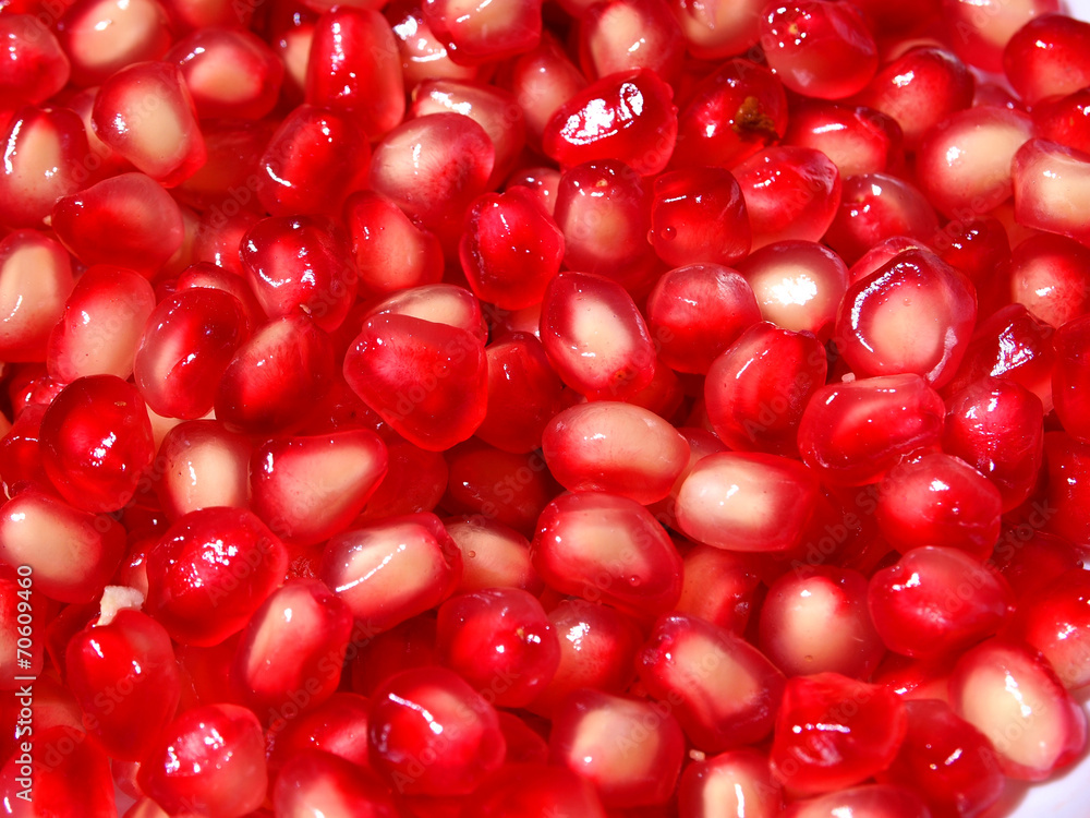Pomegranate grains Pomegranate grains