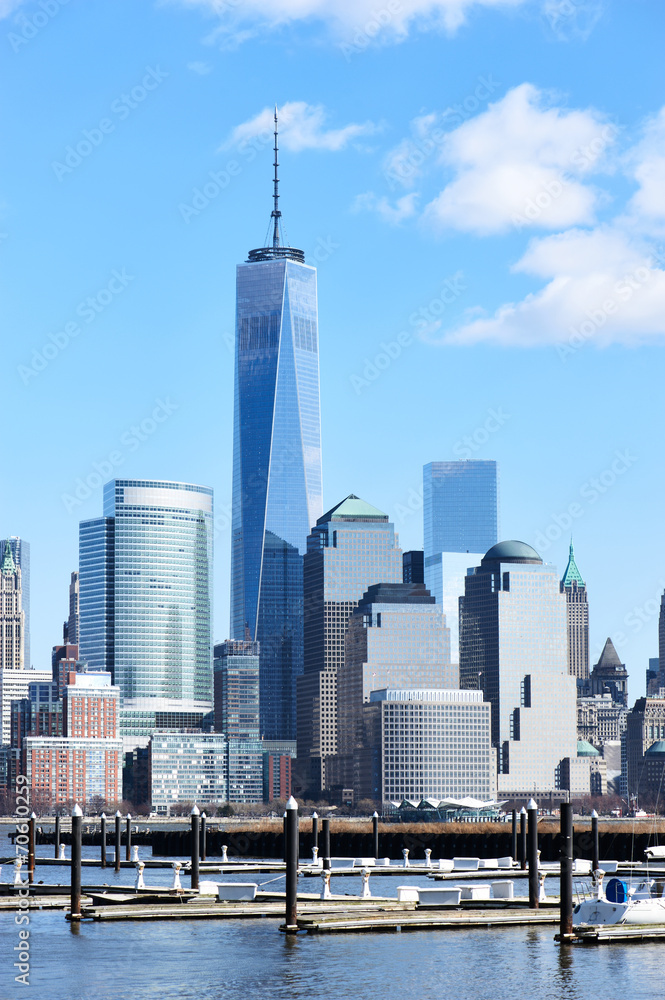 Fototapeta premium New York City Manhattan skyline