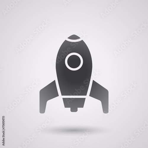 black rocket background