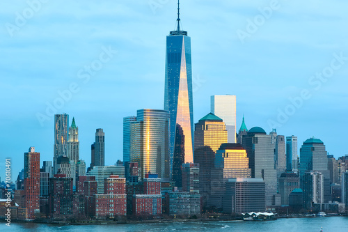 New York City Manhattan skyline