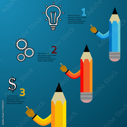 pencil modern template