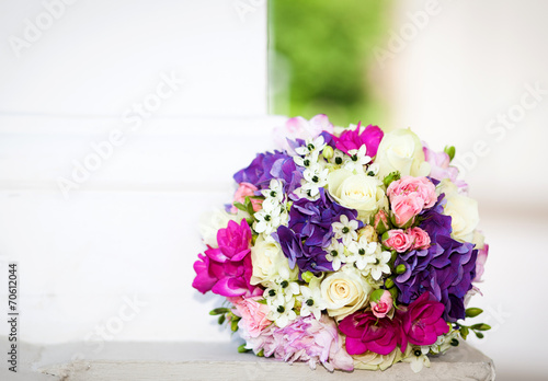 Beautiful wedding bouquet © Melinda Nagy